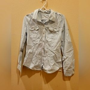 Womens Calvin klein size S shirt light blue color